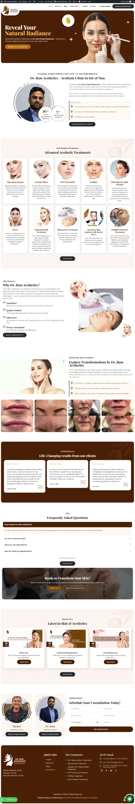 Website Design Work