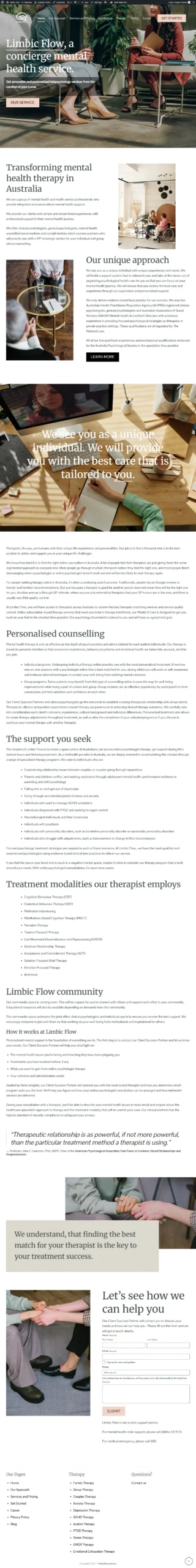 Website Design Work
