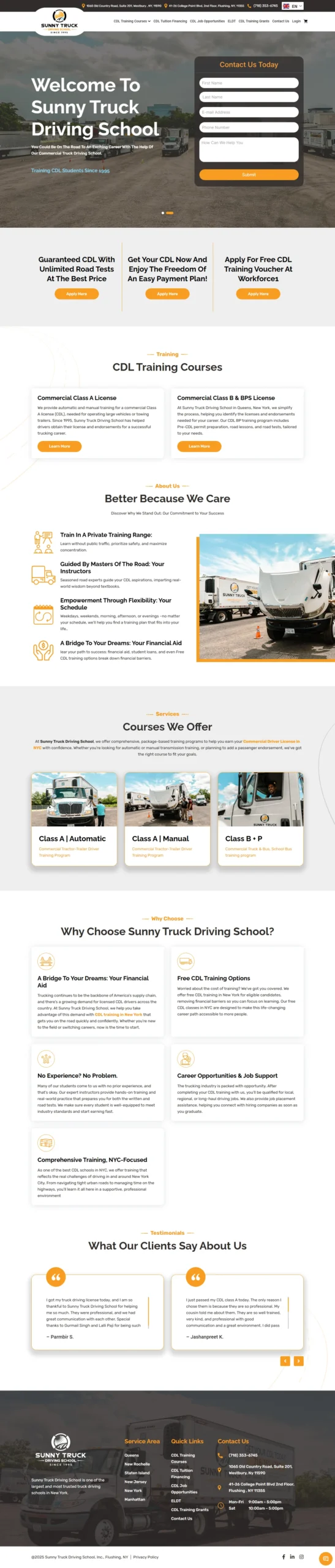 Website Development Work