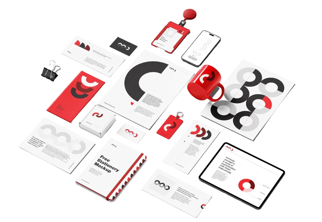 branding mockup elements