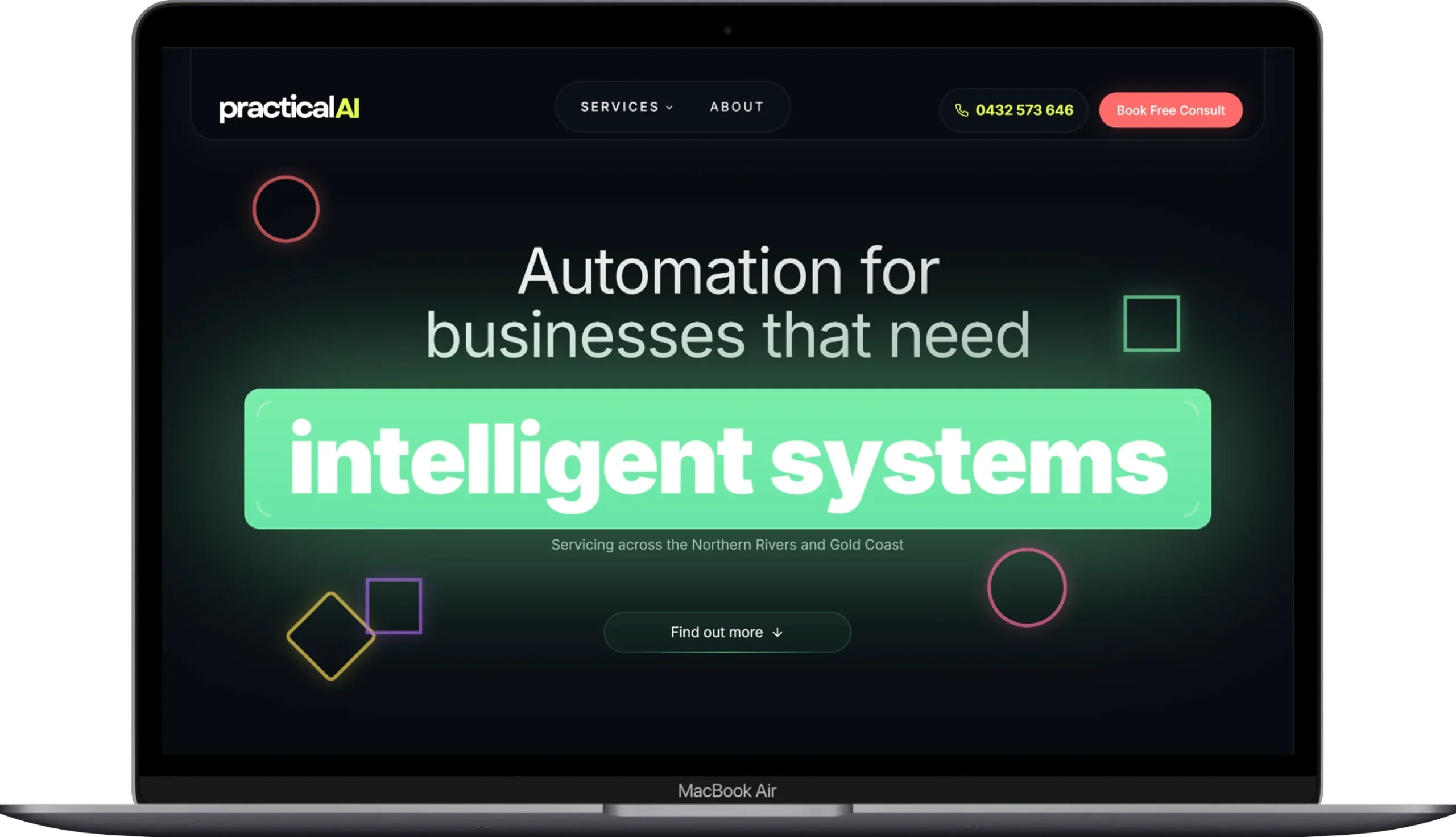 practicalai website screenshot